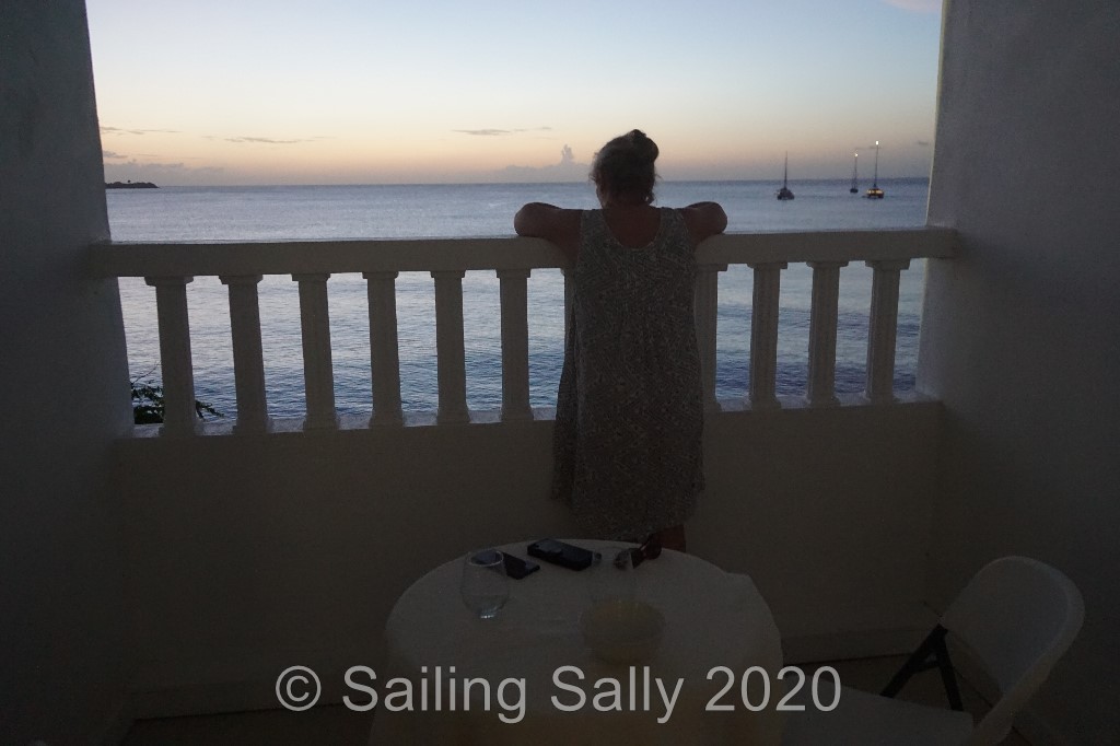 Grenada, karantän och sjösättning av&nbsp;Sally