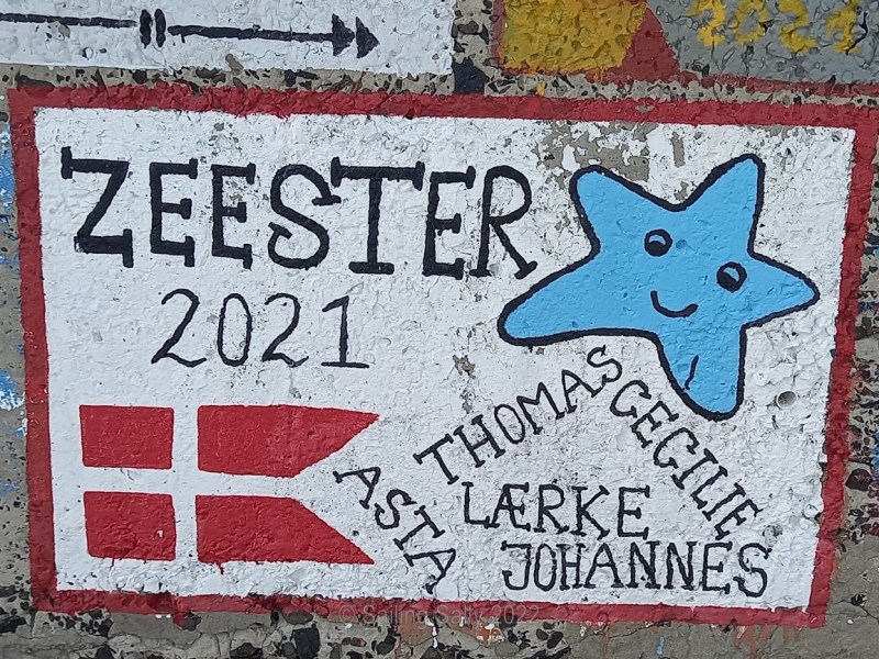 Danish pier paintings in Porto&nbsp;Santo